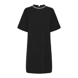 Ichi Ichi, Dames, Jurken, Zwart, Maat: L