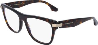 Victoria Beckham Brown Acetate Glasses Womens (Frames)