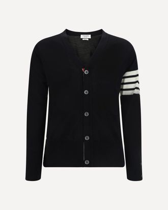 Thom Browne Virgin wool Cardigan Male 3