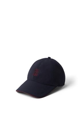 Brunello Cucinelli Baseball cap with embroidery in Blue at Nordstrom, Size Medium