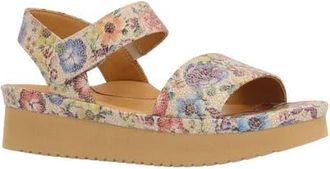 L'Amour Des Pieds Abrilla Platform Sandal in Beige/Pastel at Nordstrom, Size 9.5