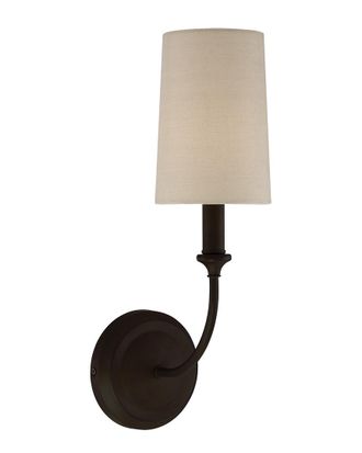 Crystorama 1-Light Sylvan Sconce