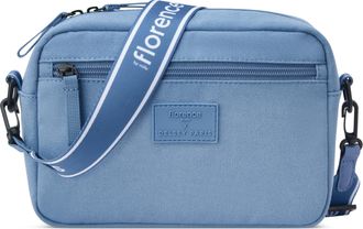 Florence By Mills Womens Free-Spirit Crossbody Bag, Zinc Blue, One Size