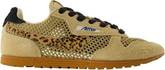 Autry Windspin Low - Dames - Sneakers - Bruin - 36 EU - Katoen - Schoenen