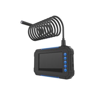OEM Endoscopio Industrial Hd De 8 Mm Con Pantalla De 4,3 Pulgadas - C&aacute;mara De Inspecci&oacute;n Impermeable Para Mantenimiento El&eacute;ctrico Y Drenaje - Azul (5 M)