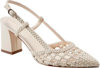 Marc Fisher Zunnie Slingback Pointed Toe Pump in Ivory at Nordstrom Rack, Size 9.5