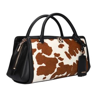 Guess Tassen, Dames, Veelkleurig, ONE Size, Leer, Audrey Sml Girlfriend Satchel