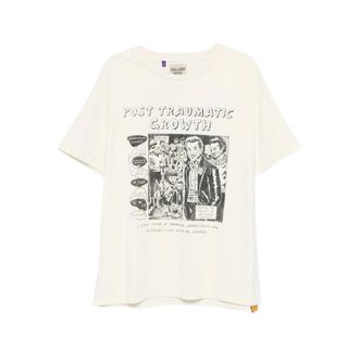 Gallery Dept. T-Shirts, male, Beige, Size: 2XL Graphic-print T-shirt