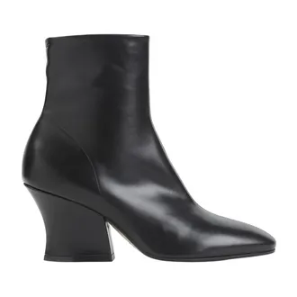 Jil Sander Heeled Boots, female, Black, Size: 8 1/2 US Lune Ankle Boot