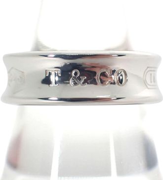 Tiffany & Co. Sterling Silver 925 Band Ring (Pre-Owned)
