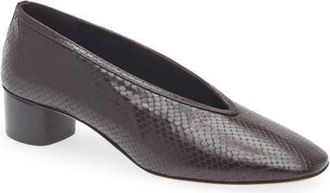 Le Monde Beryl Luna Snakeskin Embossed Pump in Printed Python at Nordstrom, Size 10.5Us