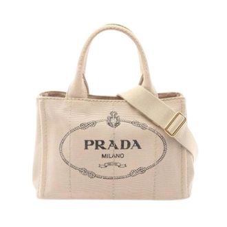 Prada Pre-owned Tote Bags, female, Beige, Size: ONE SIZE Pre-owned Vintage Tote Bag