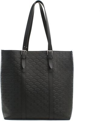 Celine Black Leather Tote Bag (Pre-Owned)