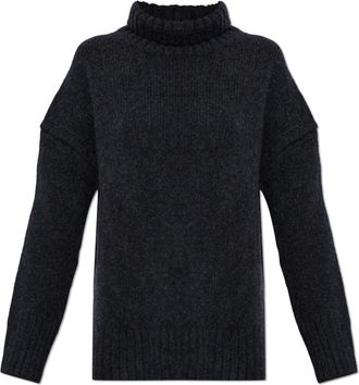 Zadig&Voltaire Bleeza Wool Turtleneck - Knitwear - Mujer - Negro - XS