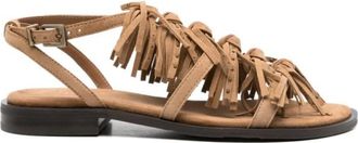Ash Panic Low Sandalen - Dames - Sandalen - Bruin - 36 EU - Leer - Schoenen