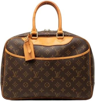 Louis Vuitton Pre-owned Handbags, female, Brown, Size: ONE SIZE Pre-owned Deauville Handbag