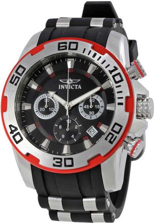 Invicta Pro Diver Chronograph Black Dial Mens Watch 22307
