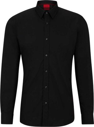 HUGO BOSS Hugo Extra-slim overhemd voor heren (Zwart)