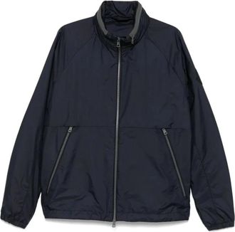 Moncler Octano Stijlvolle Jas - Heren - Zomerjassen - Blauw - 3XL - Jassen