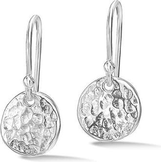 Dower & Hall 10mm Disc Nomad Earrings in Sterling Silver at Nordstrom