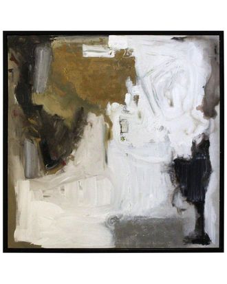 Harp & Finial Sideways Framed Canvas Art - Multicolored