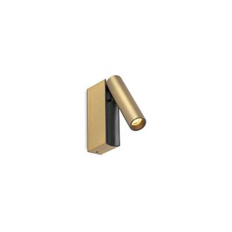 Faro Barcelona Lettore murale orientabile cronos in bronzo con interruttore 62752