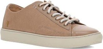 Frye Astor Cap Toe Low Top Sneaker in Khaki at Nordstrom Rack, Size 8.5