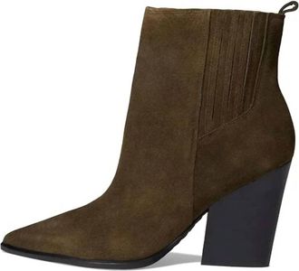 Marc Fisher Womens Mariel Ankle Boots In Dark Green