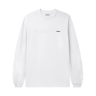 Butter Goods White Longsleeve with Embroidered Logo
