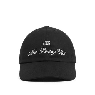 Ann Demeulemeester Tem Logo-embroidered Denim Cap