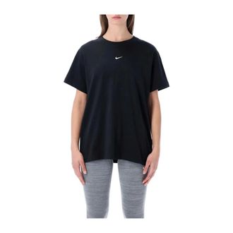 Nike Fitness, Dames, Zwart, S, Katoen, Sportswear Classic Oversized T-Shirt