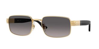 Persol PO1022S Polarized 515/M3 Mens Sunglasses Gold Size 58