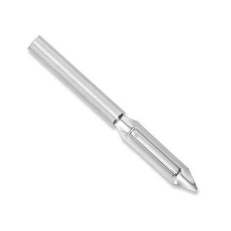 Rada Cutlery 2-Inch Deluxe Vegetable Peeler with Straight Blade in Silver at Nordstrom
