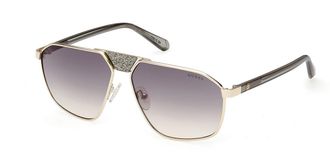 Guess GU00086 32P Mens Sunglasses Gold Size 59