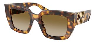 Miu Miu MUB05SF Asian Fit 14L20U Womens Sunglasses Tortoiseshell Size 51