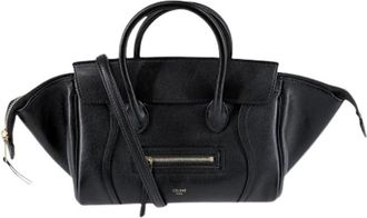Celine Pre-owned Vintage Shoulder Bag - Dames - Vintage Handtas - Zwart - ONE Size - Leer - Vintage