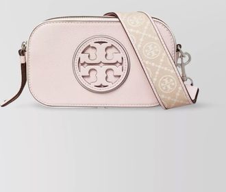 Tory Burch mini leather camera bag with adjustable strap