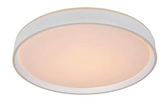Lucide Lucide Nuria - Plafoniera - &Oslash; 50 Cm - Led Dim. - 1x36w 2700k - 3 Stepdim - Nero