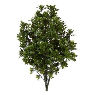 Nearly Natural 2.5-ft Tea Leaf Artificial Plant UV Resistant in Green at Nordstrom