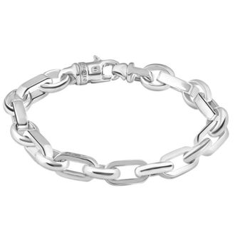 Pompeii3 Mens Heavy Rolo & Round link 14k Gold (66gram) or Platinum (106gram) 11mm Bracelet 8.5