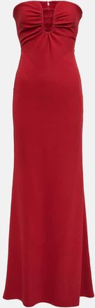 Roland Mouret Strapless cady gown