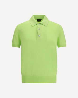 Tom Ford Cotton Polo Male 50