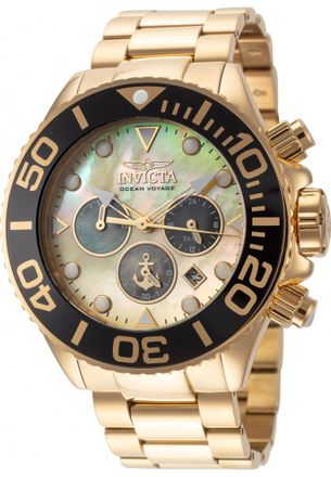 Invicta IN-48600 Mens Ocean Voyage Watch - Silver - One Size