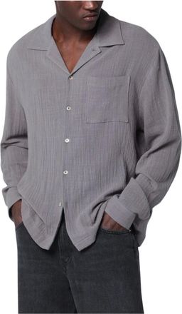 S&eacute;fr Overhemden, Heren, Grijs, L, Katoen, Everyday Shirt