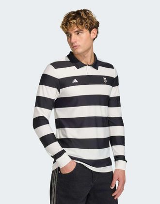 adidas adidas Performance - Sgura Authentic - Maglia a maniche lunghe nera e bianco nuvola-Nero