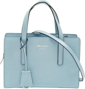 Prada Pre-owned Mini Tote - - Pre-owned - Donna - Blu - ONE SIZE