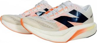 New Balance Mens Fuel Cell Super Comp Elite V4 Shoe In White Beige