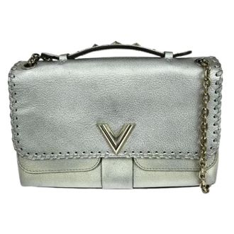 Louis Vuitton Pre-owned Shoulder Bags, female, Gray, Size: ONE SIZE Pre-owned Shoulder Bag