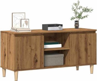 vidaXL Vidaxl - Mobile tv Rovere Artigianale 102x35x50 cm in Legno Multistrato