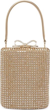 Self Portrait Borsa mini con decorazione - Oro